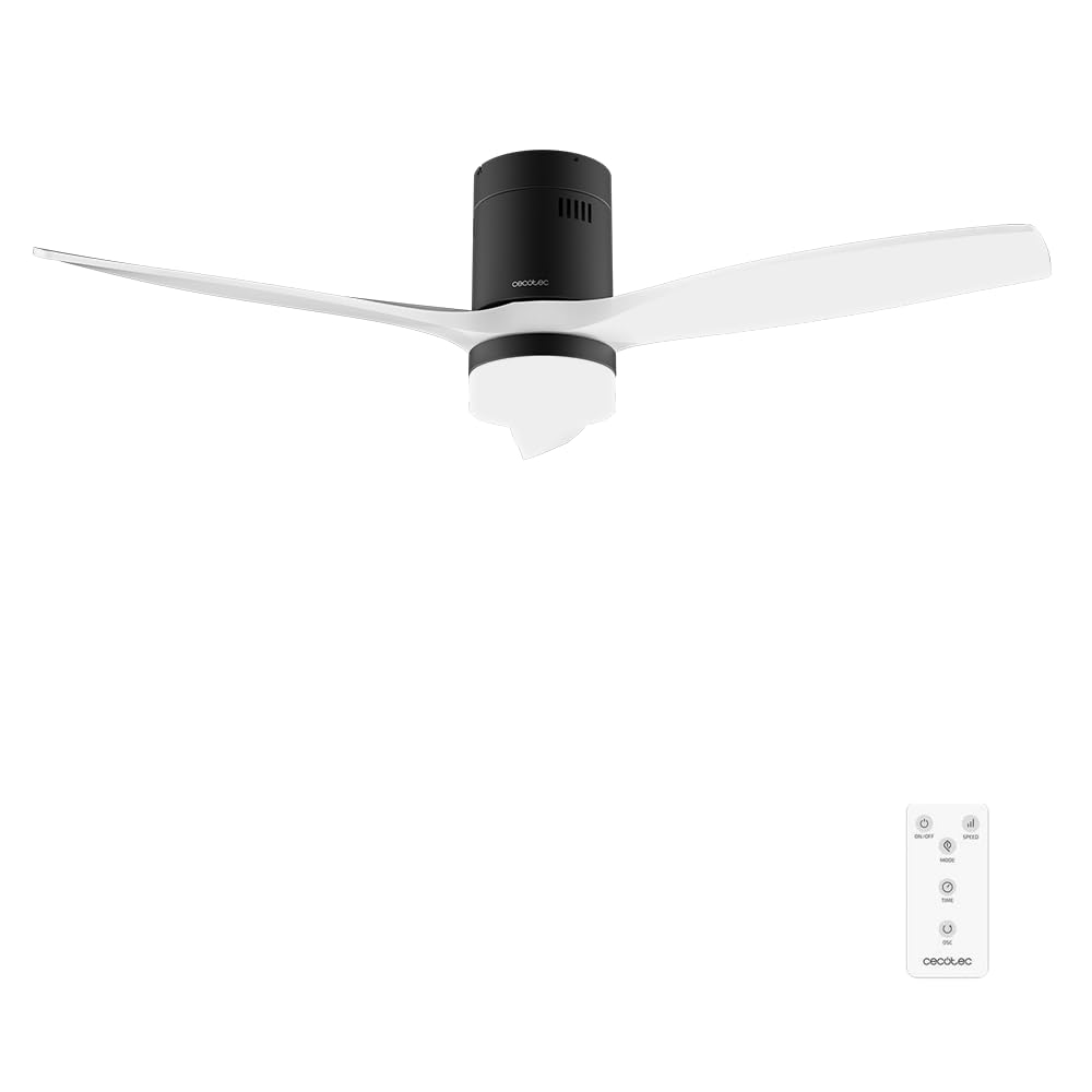 Cecotec Deckenventilator EnergySilence Aero 5600 Classic Black&White, 40 W