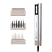 Lecomely X2 Sèche cheveux 3 en 1, haute vitesse 110000 tm, femme, protection cheveux, hydro ionique, anti-frisottis,léger, brosse, concentrateur, Compacte et portable, Idéal voyage, Gris.