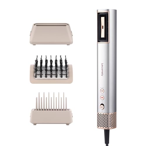 Sèche-cheveux 3 en 1 X2 haute vitesse 110000 tr/min avec brosse et concentrateur gris