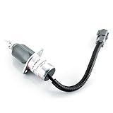 1751ES-12A3UC12B1S Fuel Shut Off Solenoid 129953-77811 SA-4673-S for Yanmar Engine 4TNE94 4TNE94L 4TNV98 Vio55 Vio75 Hyundai R55-7 R60-5 Volvo EC55 ECR88 12VDC