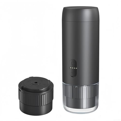 Cafetera espresso portátil, presión de 20 bares, cafetera USB-C recargable, preparación manual de precisión, diseño plegable compacto, para el hogar, camping, viajes y uso en la oficina