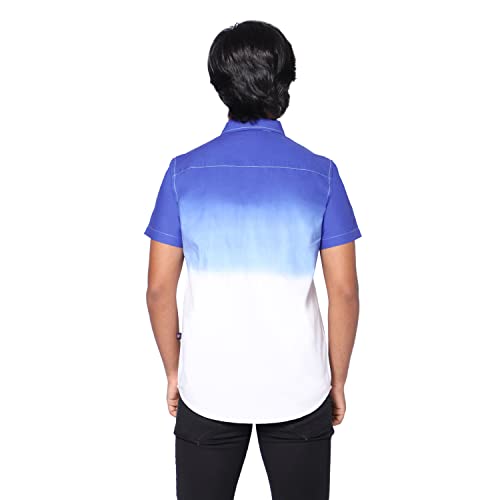 Image of TeenTrums Boys Short Sleeve 100% Cotton Tie & dye Comfortable Shirt Regular Fit