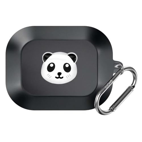 Image of Soft Silicone Case Cover Compatible for Realme Buds Air 8 (Panda)