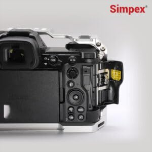 Image of Simpex Camera Cage for Z6 III, Aluminum Alloy Camera Full Cage with Anti-Twist Design
