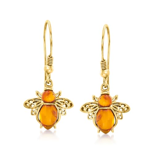 Ross-Simons Amber Bumblebee Drop...