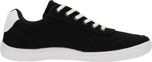 Image of WHITIN Women's Minimalist Barefoot Shoes Wide Toe Box W882 | Natural Toe Freedom, Zero Drop Balance, Flexible Thin Sole, Lightweight Canvas Comfort, Daily Walking