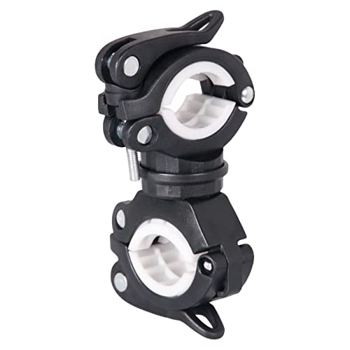懐中電灯マウントホルダー自転車 LED ライト取付ホルダー 360 度回転クリップクランプ懐中電灯サイクリング自転車取付ブラケット