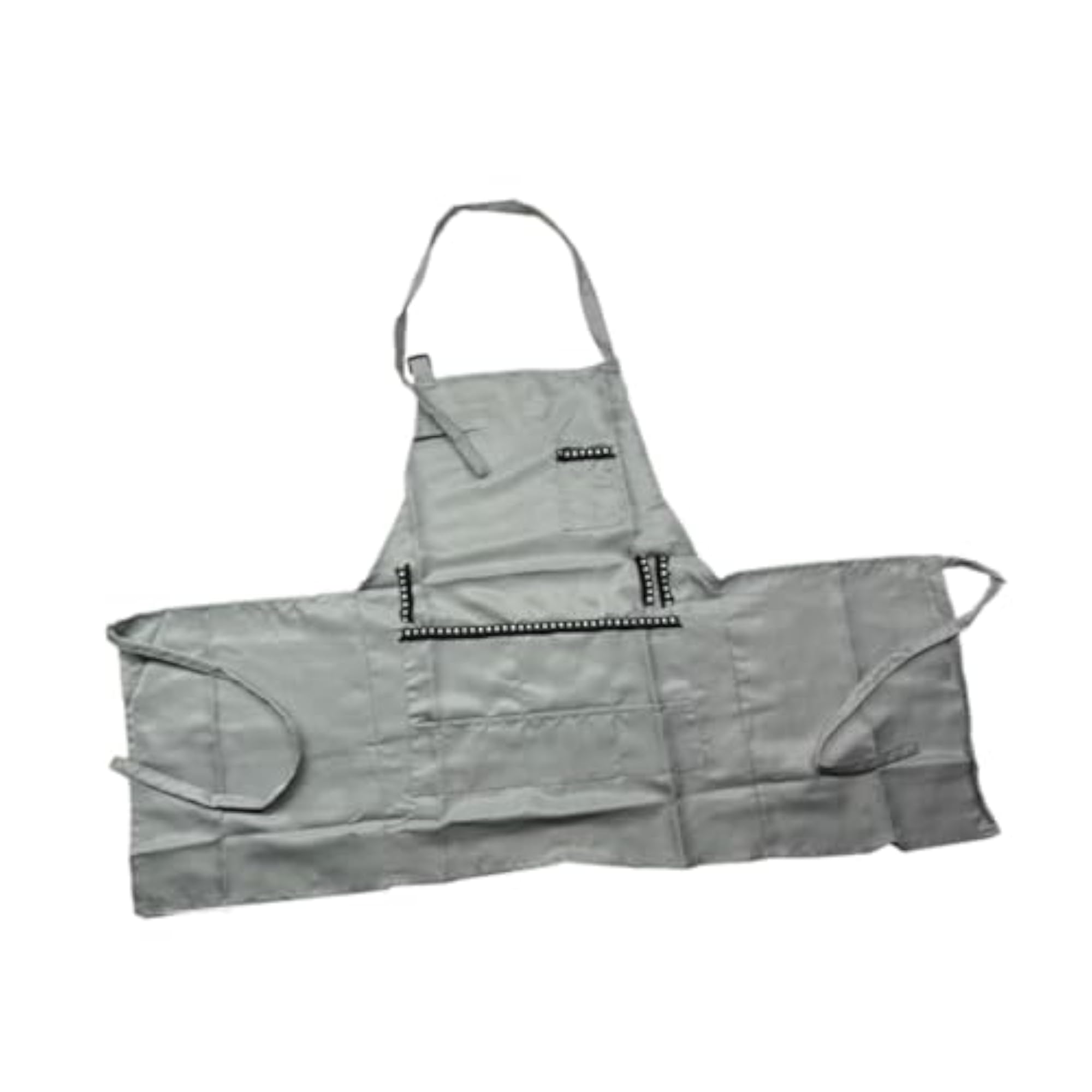 Professional Utility Apron with Pockets, Gray