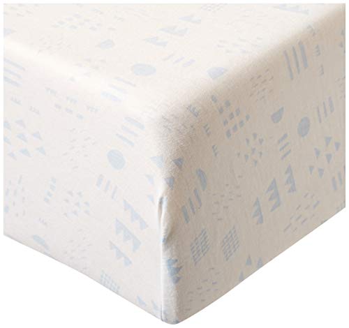 Image of HonestBaby Unisex-Baby Classics Fitted Crib Sheets Set Standard Mattress, 100% Organic Cotton Baby Boys, Girls, Neutral, 1 Pack - Gray Charcoal, One Size