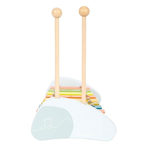 Image of Small Foot Wooden Kids Xylophone inchGroovy Beats inch - Color-Coded Musical Instrument Toy with Mallets & Sheet Music - Early Learning Music Toy for Kids Ages 3+
