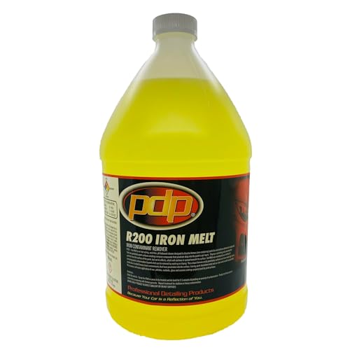 Professional Detailing Products - PDP Iron Melt - Iron Contaminant Remover 1 Gallon, Yellow