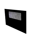 Upgraded WB57K2 Outer Oven Door Glass Fit for GE Hotpoint Kenmore, Range Door Glass Replace WB57K0002 WB57K10009 WB57K10085 263854 AP2625359 EAP2625359, Replacement Glass for Oven Door