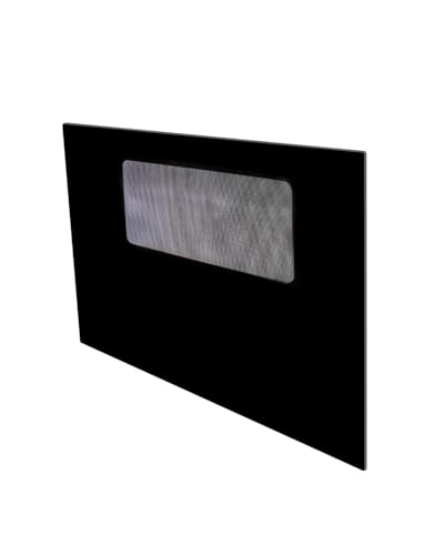 Upgraded WB57K2 Outer Oven Door Glass Fit for GE Hotpoint Kenmore, Range Door Glass Replace WB57K0002 WB57K10009 WB57K10085 263854 AP2625359 EAP2625359, Replacement Glass for Oven Door