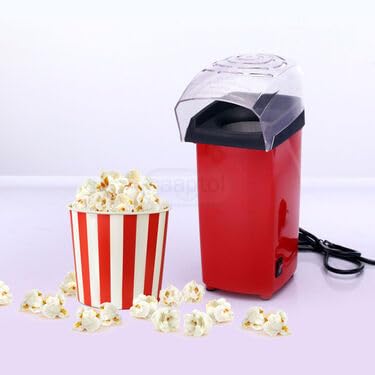 Electric Popcorn Maker Hot Air Popper Machine 1200W | Oil-Free, Healthy Snack Maker for Kids & Adults | Fast Popper for Home, Movie Nights, Parties | Easy One-Touch Operation-image-26