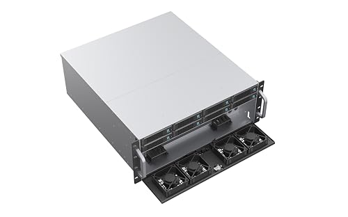 Image of Rosewill 4U Rackmount Server Chassis | Server Chassis | Supports up to 8 3.5 inch 12Gbps Hot Swap | ATX Compatible | 6X 80mm PWM Fan | USB 3.2 Type-C | RSV-H408