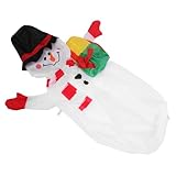 Décoration bonhomme de neige : avec son visage amical et son apparence charmante, il plaira assurément aux visiteurs de âges. décoration gonflable pour jardin