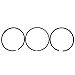 Mahle S42097.020 Moly Ring Set (Ford/Navistar 6.4L Direct Injection Turbo Diesel 2006-2010 Power stroke)