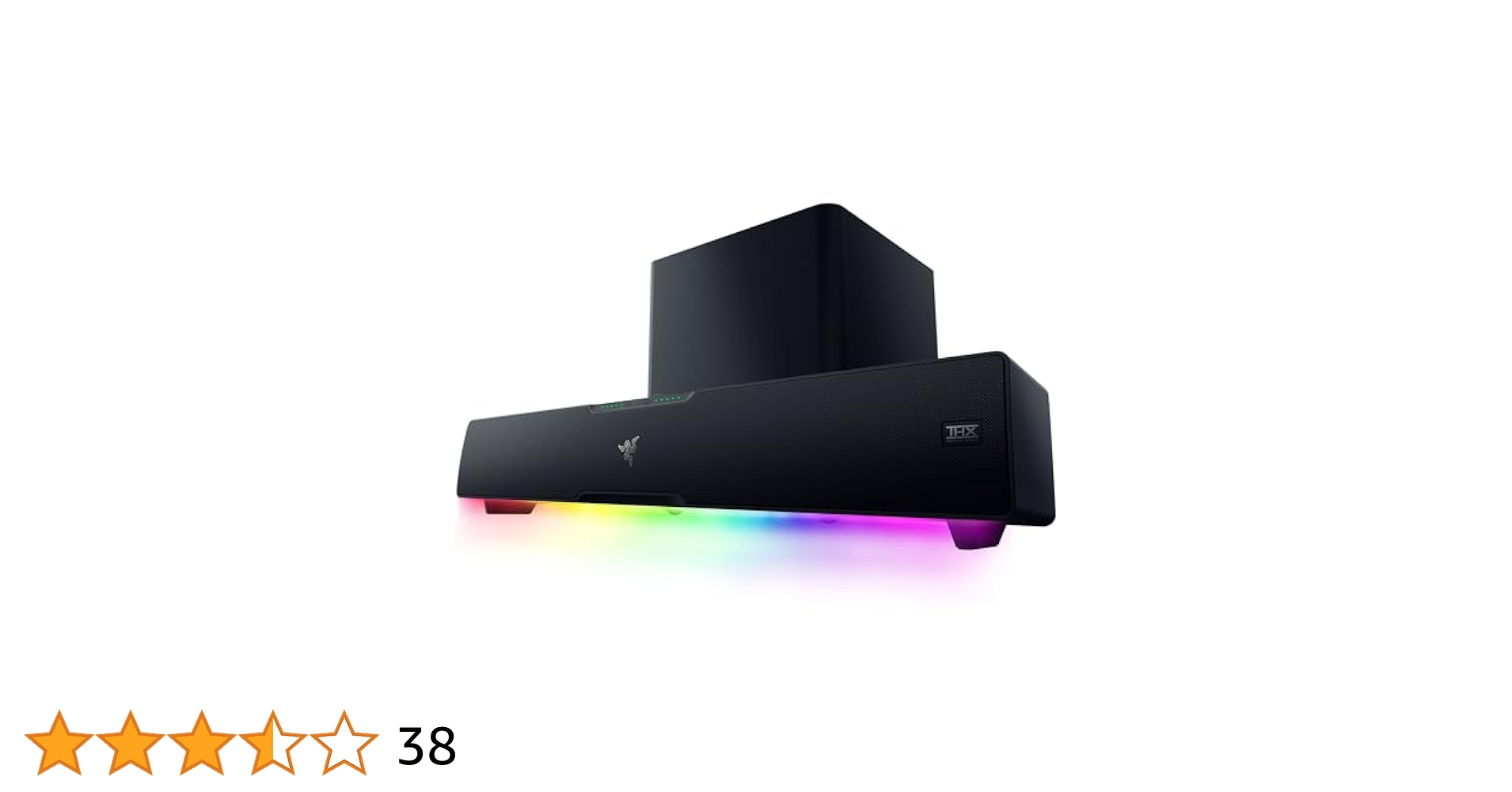 Razer leviathan v2 proゲーミングスピーカー Beamforming Soundbar with Head-Tracking AI - Razer Leviathan