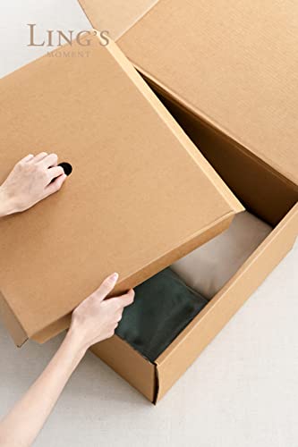 Ling's Moment White Sage Green Arch Flowers With Drapes Kit (Pack Of 5) - 2Pcs Artificial Floral Swag With 3Pcs 33Ft Length Draping Fabric For Wedding Ceremony Backdrop Decor #TOP5