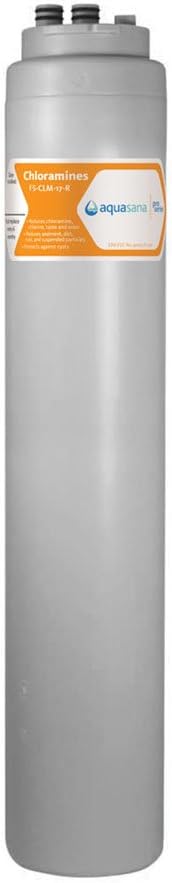 Aquasana Pro Series Replacement Cartridge FS-CLM-17-R for Use in Aquasana Foodservice Water Filtration Systems with Chloramines Reduction