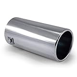 Universell Schalldampf, die zu den meisten Autos passen.Verstellbare Klemmen! Jedes Rohr mit einem Durchmesser von weniger als 69 mm passt perfekt.Die Spitzen sind aus hochwertigem Edelstahl T-304.