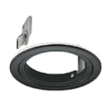 コイズミ照明 リニューアルプレート φ100mmLEDダウンライト用 φ125mm既存天井埋込穴径 ブラック AE52188E