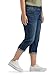 Lee Women's Plus-Size Plus Size Flex Motion Regular Fit 5 Pocket Capri Jean Pants, Bewitched, 20W Medium