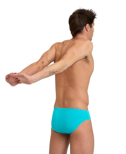 Image of Arena Men's Team Solid Swim Brief MaxLife Athletic Swimwear Professional Swimsuit Bathing Suit