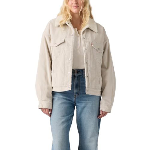 Image of Levi's Women's 90s Sherpa Trucker Jacket (Standard and Plus)