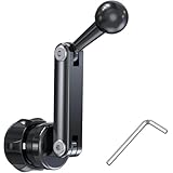 TVETE 17mm ボールジョイント スマホ ボールジョイント 車載 調整可能 スマホホルダー 延長アーム 車 メタル ボールヘッド エクステンダー ダッシュボード 取り付け 調整可能 スタンド 電話スタンド マップマウントホルダー用 360度回転 軽量 耐久性 エアコン吹き出し口用 360度ユニバーサルボール