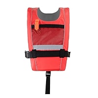Gilet De Sauvetage Unisexe Adulte Aide à La Flottabilité, Matériaux Certifiés UL Avec Bande Réfléchissante, Pour Sports Nautiques