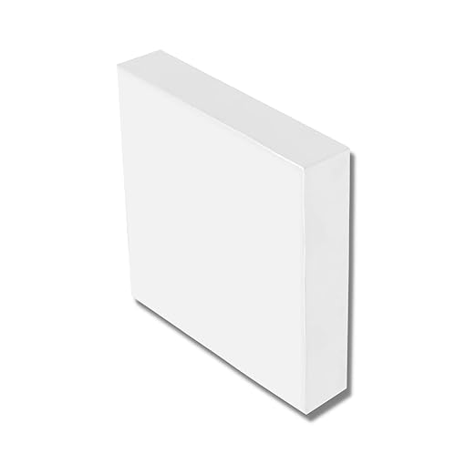 Surya 8W LED Dazzle MAXX Sqaure DOWNLIGHTER, Surface LED Downlight for Ceiling, LED Ceiling Light for Home & Hall, White, Medium, (Pack of 1) at Rs. 187