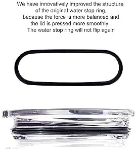 Miniatura 3 de Paquete de 2 tapas para vaso prémium de 20 onzas, tapas Yeti de 20 onzas, tapa de repuesto magnética deslizante Yeti Rambler Yeti Rambler 20 onzas