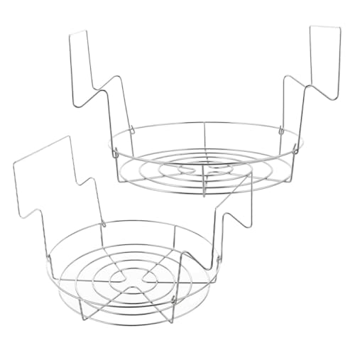 Soportes para conservas con operación flexible en acero inoxidable reutilizable 2 uds 2