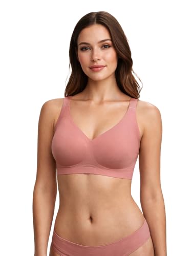 Image of Viola's Secret 6 Pack of Color Print T-Shirt Bras B Cup C Cup and D Cup