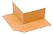 Schluter KERDI-KERECK-F - 4 mil Thickness - Outside Waterproofing Corner - Qty: 10