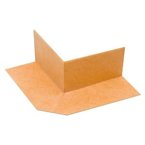 Schluter Kerdi-Kereck Preformed Waterproofing Outside Corner – Seamless for Shower System Integration, Leak and Water Damage Protection – 90-Degree, 10-Pack – KERECK/FA10