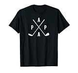 Papa Golf - Camiseta cruzada para palos de golf Camiseta