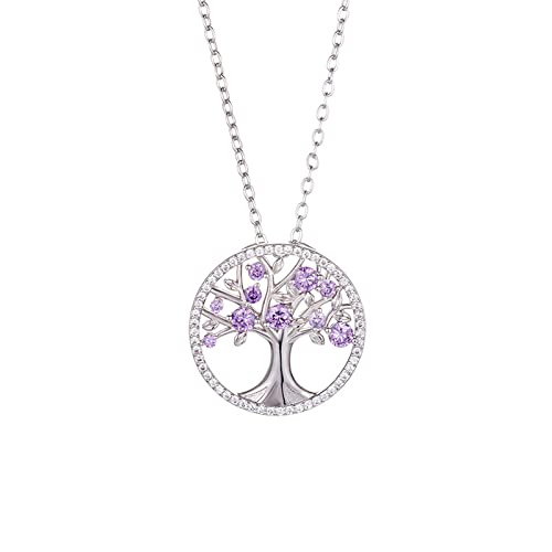 Árbol de la Vida Collar Colgante, Plata Esterlina, Regalo para Mujer