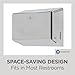 Georgia-Pacific 54720 Chrome Multifold Space Saver Paper Towel Dispenser, 11.63