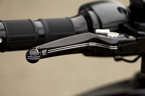Palanca de freno ABM 2Stripes naranja para moto BMW R Ninet Racer