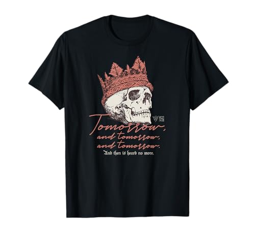 Shakespeare Macbeth #1 - Tomorrow Speech - Cool Theatre T-Shirt