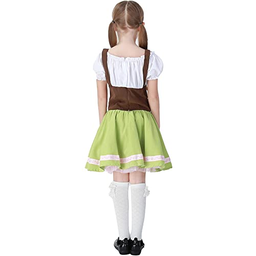 Disfraz Baviera para Niñas Oktoberfest Vestido Infantil miniatura 3
