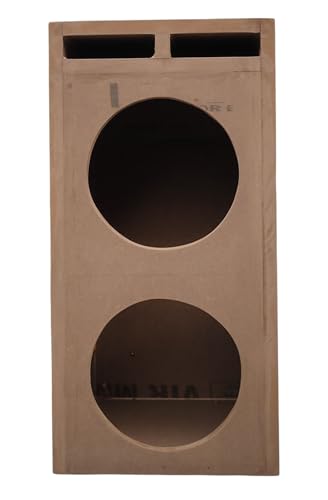 Image of NRS AUDIO 15 MM-MDF Double 8 inch L-Port-Ported Car Subwoofer Box