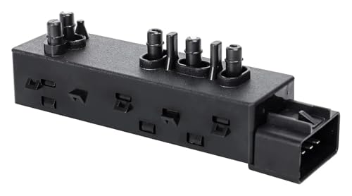 Power Seat Control Switch Electric Seat Switch Front Adjustment Button for Buick(Black Right Passenger Side)