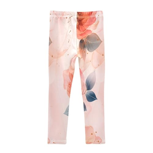 Bolaz Toddler Girls Leggings Printed Yoga Pants Leggings Flower Abstract for Kids2