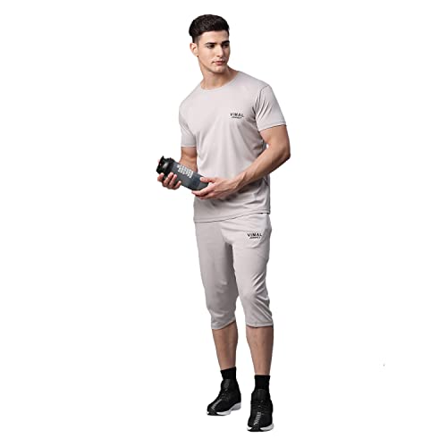 Image of Mack Jonney Men Round Neck Polyster Regular Fit T-Shirt