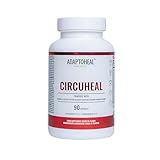 Adaptoheal Circuheal – Apoya el Sistema Circulatorio y la Salud Cardiovascular con Ginkgo Biloba, Rhodiola Rosea, Astragalus, Reishi – Vegano, Sin Gluten ni Lácteos (90 cápsulas)