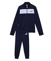 PUMA Boy's Poly Suit Cl B Track Suit,Blau (Peacoat), 140