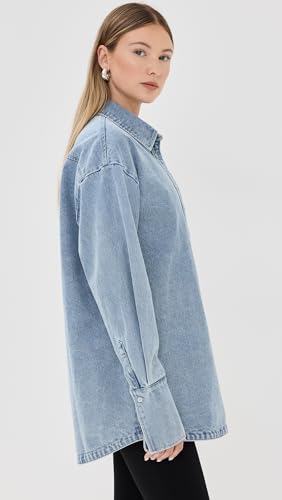 Women's Off Duty Denim Shirt4